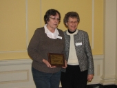 Shirley M DeBoer Award Winner with Shirley M DeBoer